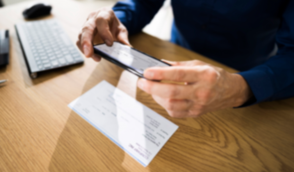 Mobile check deposit