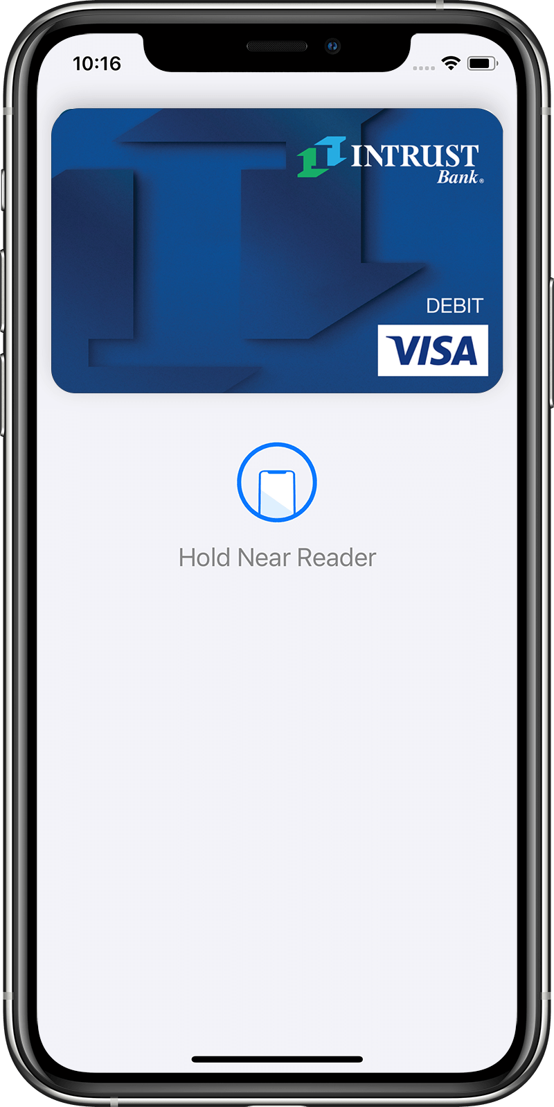 Screenshot of Apple Pay