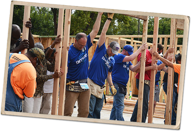 photo-habitat_for_humanity-628x431 INTRUST Employees helping build a house