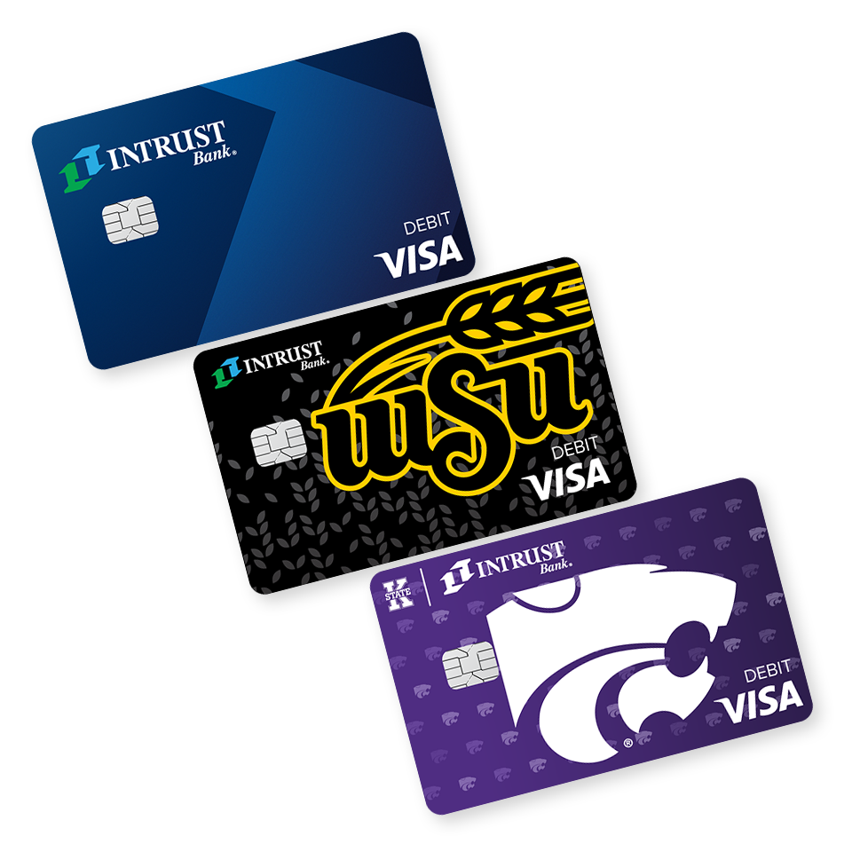 INTRUST Bank debit card designs