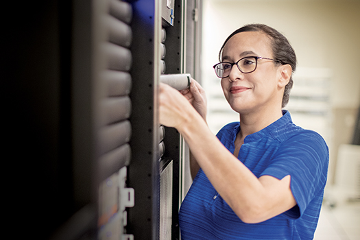 it-employee Image of IT employee