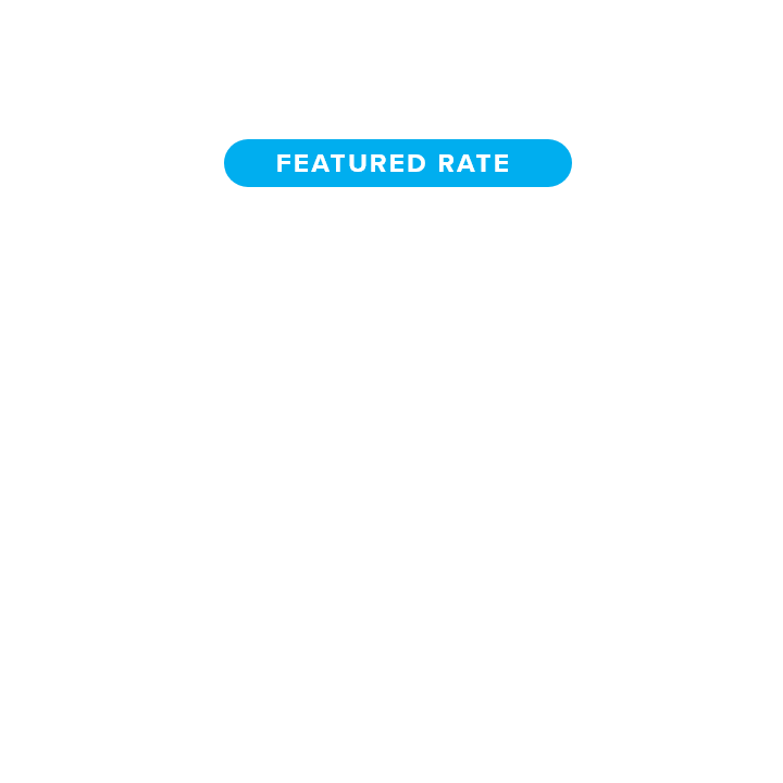 Featured rate of 5.10% APY on a 3-month CD