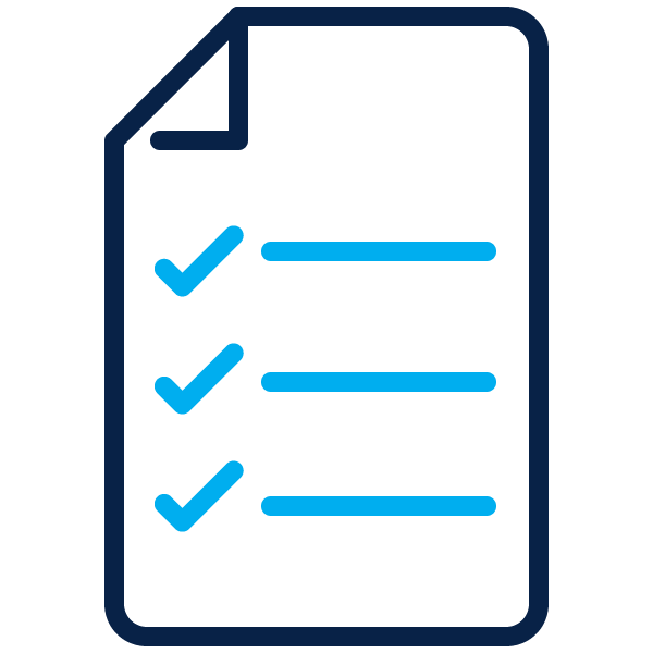 Financial statement document outline