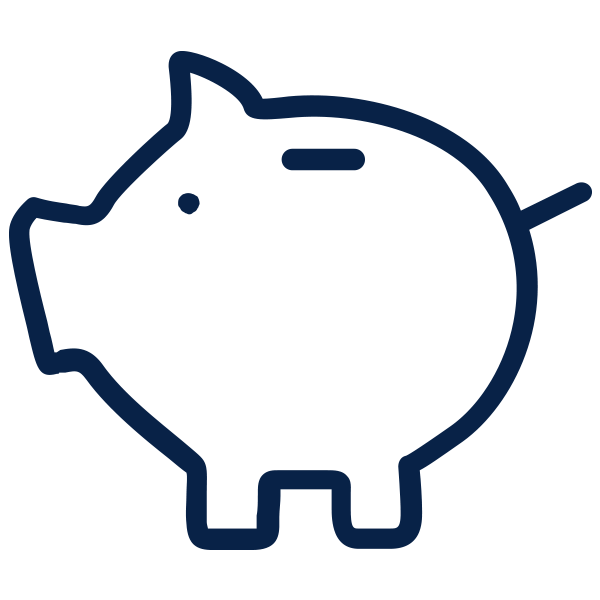 Piggy Bank outline